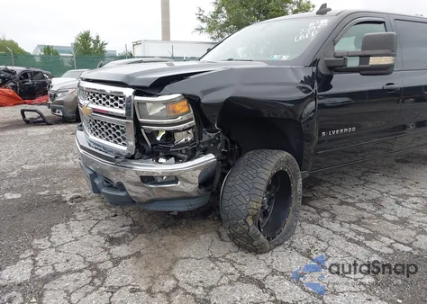 2015 Chevrolet Silverado 1500 1Lt из США, поврежденный, VIN 1GCUKREC6FF202219